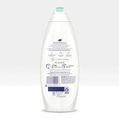 Gel Douche Dove Sans Sulfates, nettoyage léger pour peau sensible.