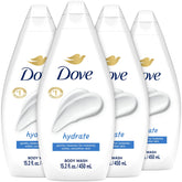 Dove Hydrate – bouteille douche prête à l’emploi pour peau hydratée et douce.