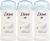 Dove Invisible Solid Deodorant Fresh per-stick with 24-hour protection