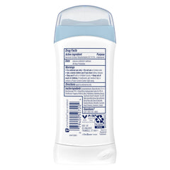 Dove Invisible Solid glisse douce dans l'application sur peau propre.