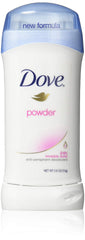 Dove Invisible Solid Powder anti-perspirant with invisible finish for all-day underarm protection.
