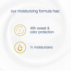 Dove Invisible Solid sans alcool respecte la peau.