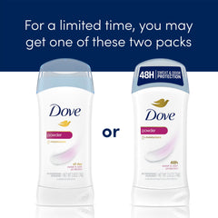 Dove Invisible Solid senteur poudre subtile qui dure toute la journée.