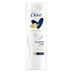 Dove Lait Original pour peau sèche, flacon 13,5 oz, hydratation douce.