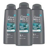 DOVE MEN + CARE 2 en 1: parfum citrique, fraîcheur durable