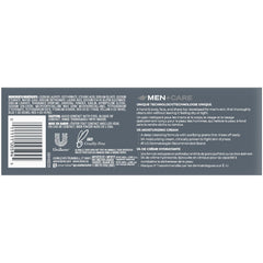 Barre Dove Men+Care Charbon texture cremeuse – mousse riche pour une peau propre et douce.