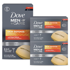 Savon-barre Dove Men+Care défense peau : nettoyage en profondeur et hydratation