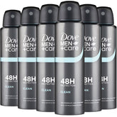 Dove Men+Care Classic Spray et bouteille, diffusion précise et protection fiable tout au long de la journée.