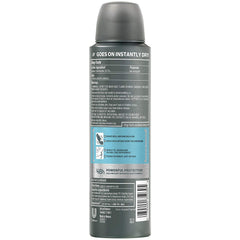 Dove Men + Care Dry Spray, protection 48 heures contre transpiration et odeur.