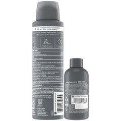 Pulvérisation sèche de Dove Men+Care Dry Spray pour une application rapide.