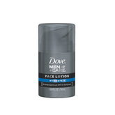 Dove Men+Care Hydrate visage – bouteille montrant hydratation durable sans gras.