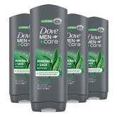 Dove Men+Care Mineral Sage: bouteille douche rafraîchissante et hydratante