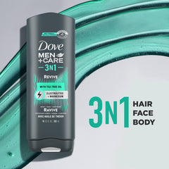 Parfum frais Dove Men+Care Revive à l'huile d'arbre à thé.