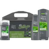 Dove Men+Care shower caddy college set keeps dorm bathroom organized for easy grooming