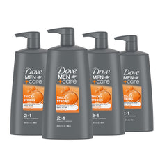 Dove Men+Care 2-en-1 pour cheveux fins: nettoyage et conditionnement en une étape.