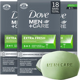 Savon Dove Men+Care Extra Frais emballage pratique pour un achat en pack.
