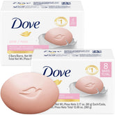 Savon Dove Pink Beauty Bar 2-pack, hydratation douce pour visage et corps