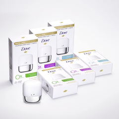 Dove protection 48h contre les odeurs, sans alcool.
