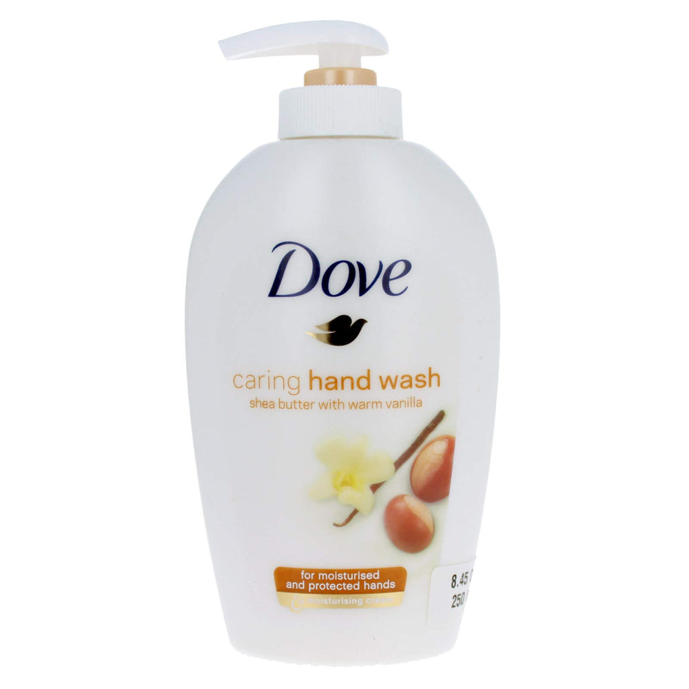 Dove Purely Pampering beurre karité, crème lavante mains hydratante au quotidien.