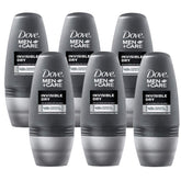 Dove déodorant bille invisible-sec 50 ml — application douce et fraîcheur durable