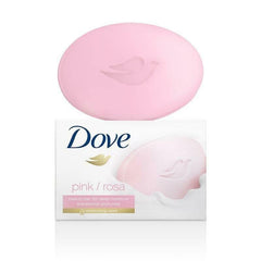 Dove Savon crème Beauté Rose – barre rosée hydratante pour peau douce.