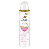 Dove Secrets Nourrissants spray-sec en bouteille, hydratation légère et fraîcheur durable.