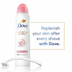 Dove Soin Avancé Spray Application Aisselles: geste rapide et confort quotidien.