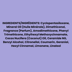 Dove Hair Therapy formule ceramide nourrissante pour réparer et nourrir les cheveux.