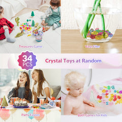 DOVIPE tin case houses 34 bath bombs for tidy gifting