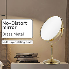 Miroir de voyage DOWRY compact et portable facilite les retouches en déplacement.