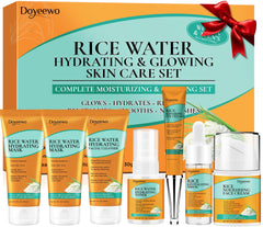 DOYEEWO nettoyant mousse visage, nettoyage doux et hydratant pour peau lumineuse