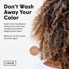 dpHUE Conditionneur Brillance — cheveux colorés et texture légère qui n’alourdit pas.