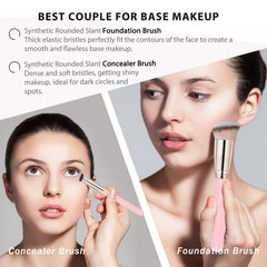 Dpolla pinceau contour angle 170 pour sculpter les traits avec précision.