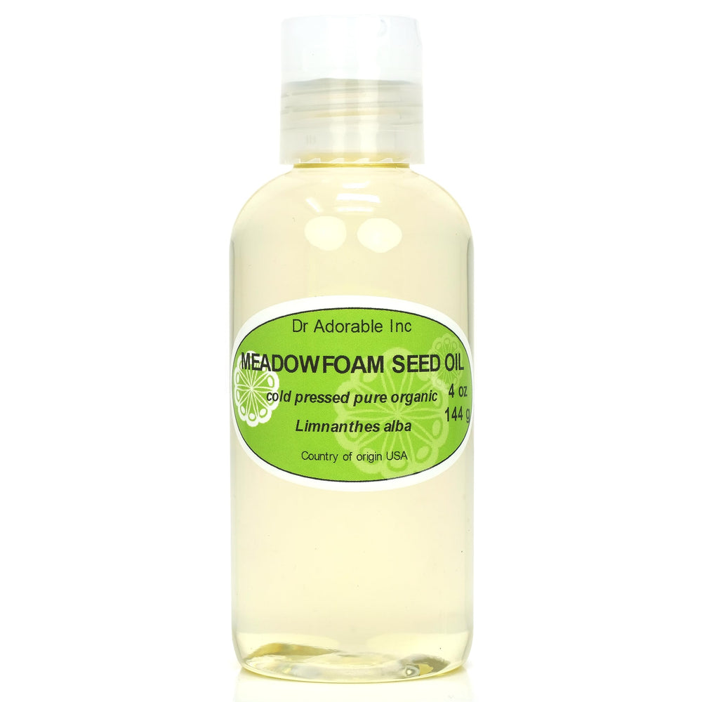 Dr Adorable huile Meadowfoam - bouteille 4oz, hydratation durable pour la peau.