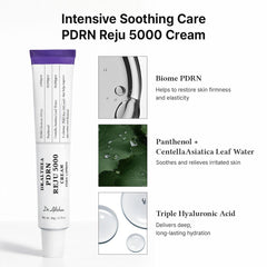 Pot de 20 ml Dr.Althea PDRN Reju 5000 Crème, pratique en voyage.