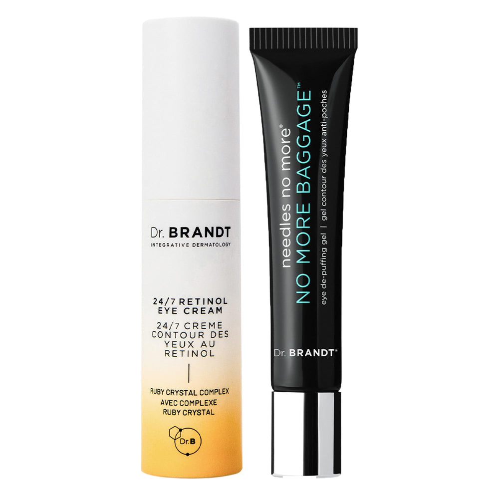 Dr Brandt Duo anti-cernes yeux: application légère pour un regard rafraîchi.