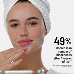 Dr. Brandt Pores No More – application du masque sur les zones sujettes aux pores.