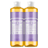 Dr. Bronner’s Lavande – bouteille de savon liquide pour une peau fraîche et parfumée