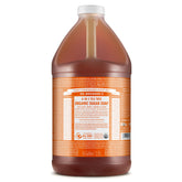 Savon Dr. Bronner's sucre biologique arbre à thé, bouteille 64 oz pour nettoyage polyvalent