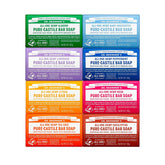 Savon Dr. Bronner's Amande, douceur naturelle pour peau et visage.