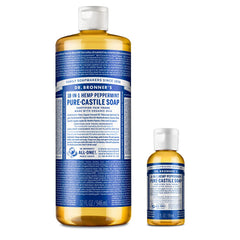 Dr. Bronner's Pure-Castile Menthe : bouteille 32 oz, nettoyage polyvalent