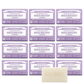 Dr. Bronner’s barre lavande, mousse riche pour peau fraîche et propre