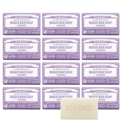 Dr. Bronner’s barre lavande, mousse riche pour peau fraîche et propre