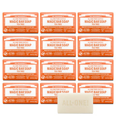 Dr. Bronner's Savon-barre Tea Tree: mousse riche pour visage