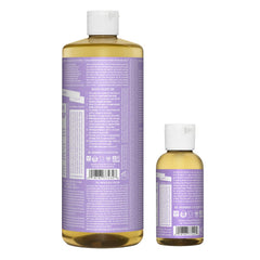 Dr. Bronner's Lavande, flacon voyage 2 oz, pratique en déplacement