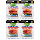 Dr. Dan's Cortibalm coffret de 4 baumes à lèvres, pratique et polyvalent.