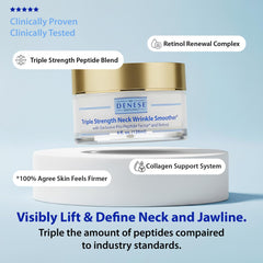 Dr. Denese Crème Cou application rapide pour le cou.
