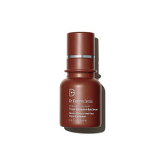 Dr Dennis Gross Sérum Yeux Retinol-Ferulique, bouteille, action ciblée sur les contours.
