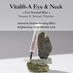 Dr.Different VITALIFT-A: crème yeux et cou pour lisser les ridules et raffermir.
