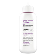 DR.FORHAIR Folligen Silk Treatment – bouteille prête pour hydrater le cuir chevelu et les cheveux.